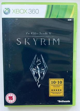 The elder scrolls v: skyrim, б/в, англійська версія - диск для xbox 360