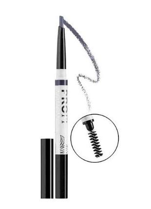 Карандаш д/глаз и бровей с щеточкой grey profi touch eyebrow 304 1 g тм colo