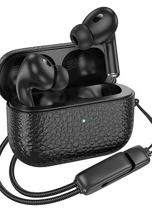 Бездротові навушники hoco eq9 plus duke true wireless anc noise reduction bt headset 000011939