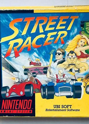 Street racer, б/в, англійська версія - картридж для nintendo snes