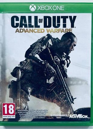 Call of duty advanced warfare, б/у, английская версия - диск для xbox one