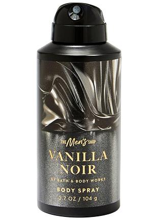 Парфумований спрей для тіла для чоловіків bath&body works vanilla noir spray