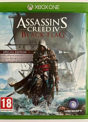 Assassin's creed iv: black flag special edition, б/у, русская версия - диск для xbox