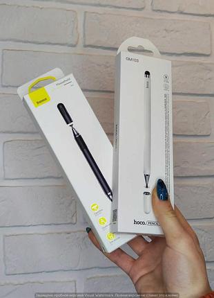 Стилус hoco gm103 fluent series universal capacitive pen (белый) 35481 35481 hoco