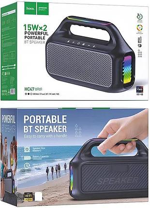 Bluetooth колонка hoco hc47 delight (black) 00084992 hoco