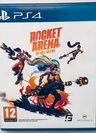 Rocket arena mythic edition, б/у, русские субтитры - диск для playstation 4