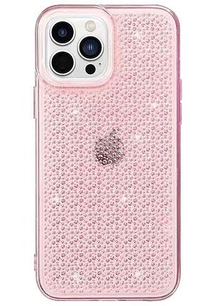 Чохол tpu shine для apple iphone 12 pro/12 (6.1") (pink) 65429