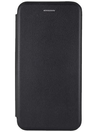 Шкіряний чохол-книжка classy для samsung galaxy a07 (чорний) 59702