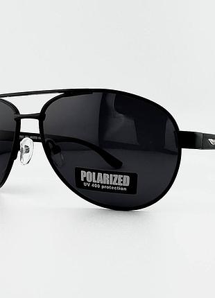 Солнцезащитные очки капли авиаторы polarized p310 c.1 с поляризацией черные