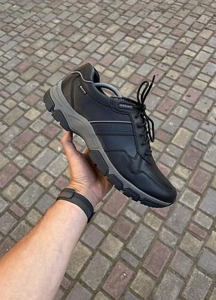 Pius gabor gtx кросівки чорні шкіряні водостійкі мембрана шкіра 44 gore tex