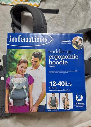 Эргорюкзак infantino от 5.2 кг