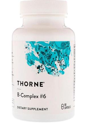В комплекс, b-complex #6, thorne, 60 капсул
