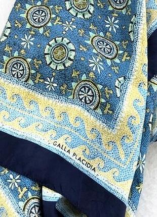 Эксклюзив коллекционный galla placida silk шарф 156х37