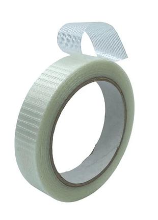 Скотч термостійкий армований filament lian li tape 10t56, рулон 12 мм х25 м прозорий