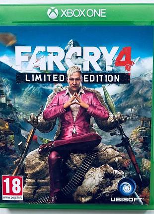 Far cry 4 limited edition, б/у, русская версия - диск для xbox one