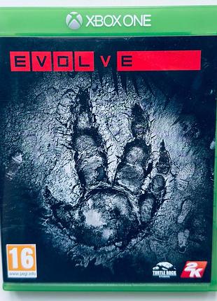 Evolve, б/у, русская версия - диск для xbox one