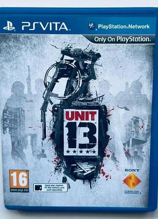Unit 13, б/в, англійська версія - картридж для playstation vita