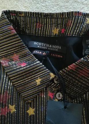 Шикарное шёлковое платье scotch&soda maison scotch sandro maje versace8 фото