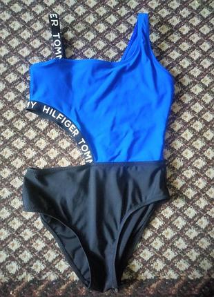 Купальник цільний суцільний hilfiger підлітковий жіночий