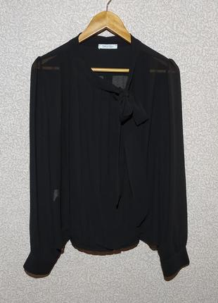 Италия perla nera оригинал блуза блузка прозрачная размер m