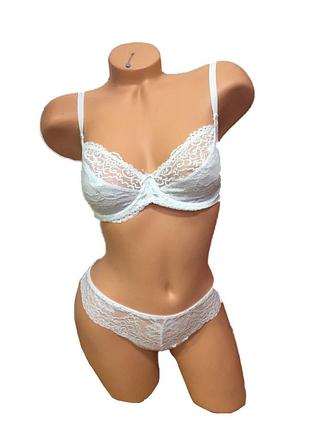 Комплект белья алюр 384 белый 90e/xxl