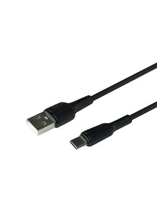 Кабель ridea rc-m121 prima fast charging 60w usb – type c 3a 1 m black