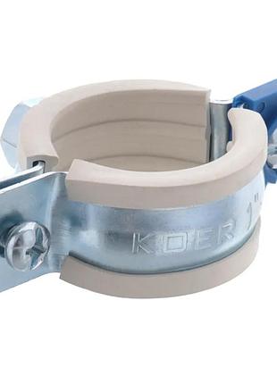 Хомут трубний оцинкований koer kcb.10.g 1" (32-36) сірий (kr2786)