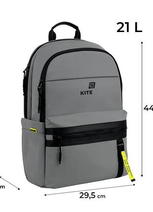 Рюкзак kite education teens k26-2721l-1 grey