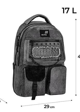 Рюкзак kite education teens k26-2587m-5 darkness