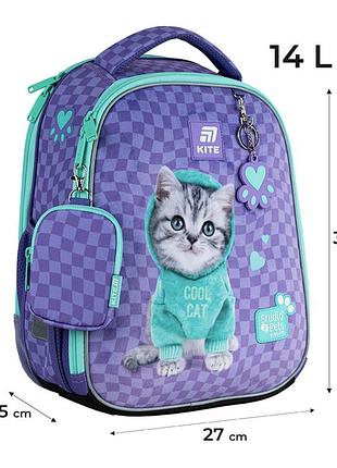 Рюкзак kite education каркасный sp25-555s-2 studio pets