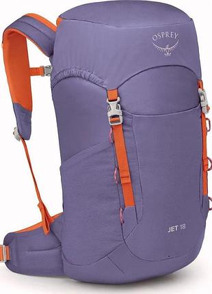 Рюкзак osprey jet 18 euphoria purple/mars orange