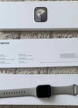 Смарт-годинник apple watch series 9 gps 41mm starlight aluminum case w. starlight sport band - s/m (mr8t3)