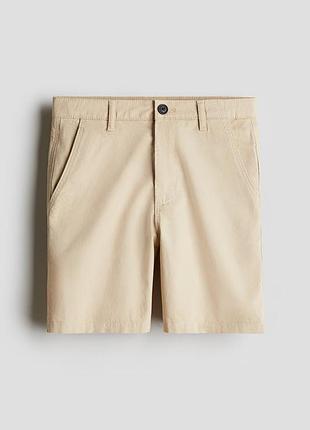 13-14 років 164 см h&m нові фірмові базові класичні чинос чінос шорти хлопчику оригінал