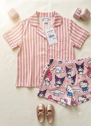 Піжама для дівчини 128 7-8 років hello kitty