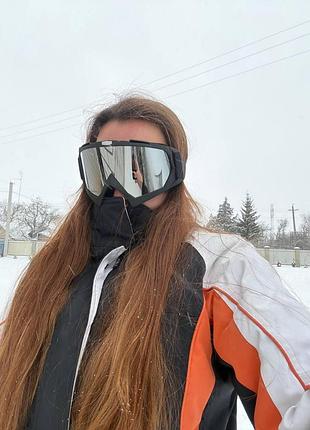 Мотокроссовые очки / горнолыжные защитные очки с зеркальными линзами