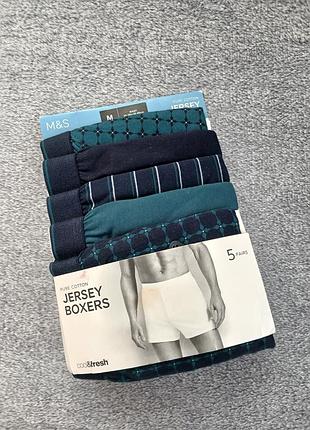 Мужские трусы боксеры набор marks &amp; spencer р. m