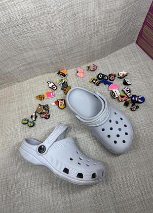 Оригинальные шлепанцы сабо крокс crocs кроксы