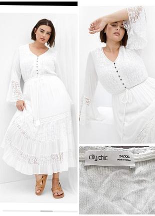 Шикарна сукня з мереживом city chic tisha embroidered lace maxi dress,  p. 24