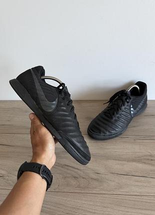 Футзалки бампи шкіряні nike tiempo оригінал