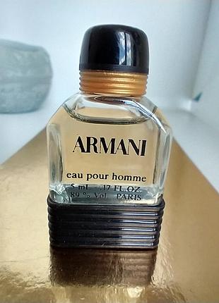 Armani pour homme миниатюра 5мл