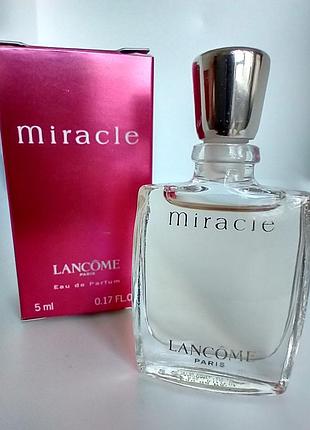 Lancome miracle мініатюра вінтаж 5 мл оригінал