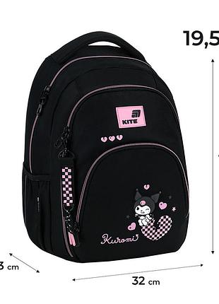 Рюкзак kite education teens hk26-905m kuromi