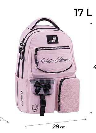 Рюкзак kite education teens hk26-2587m-2 hello kitty