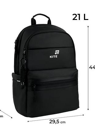 Рюкзак kite education teens k26-2721l-2 black