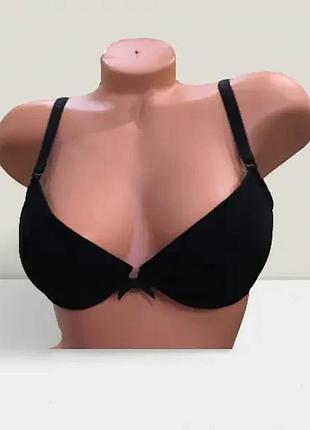 Бюстгальтер гладкий push up алюр-353 черный 75d