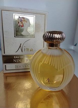 Nina (1987) nina ricci  6 мл винтаж оригинал