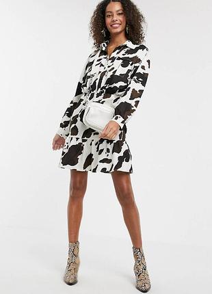 Сукня animal print asos