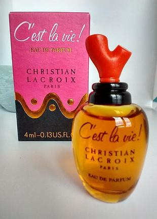 C'est la vie christian lacroix миниатюра 4мл винтаж