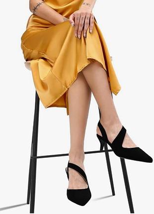 Simply comfort lafe strideшкіряні туфельки  на зрузних підборах 39-40