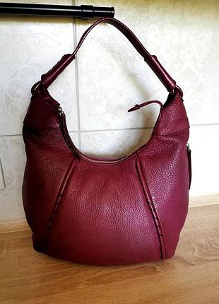 Гарна жіноча сумка з натуральної шкіри radley